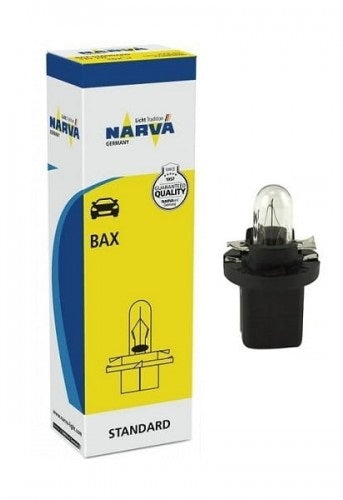 LLAMPA NARVA BAX 8.5D 1.2 W 12 V BLACK C1-17035 1 COPE