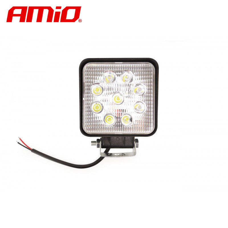 FENERE LED AMiO AM-02421 9-36V 9LED FLOOD (AWL-07) 110x110 mm 1 COPE