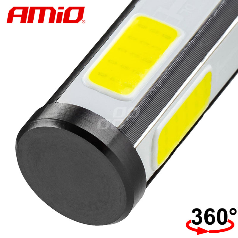 LLAMPA LED AMiO H7 COB-Series 360° AM-02844 +170% 12-24V 38W 6500K SET