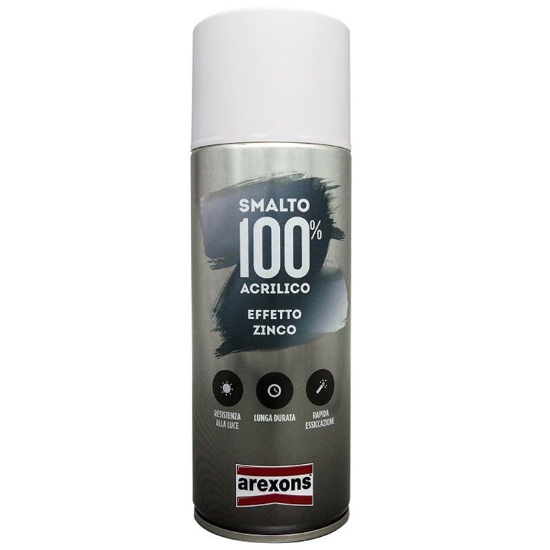 BOJE AREXONS SMALTO 100% ACRILICO EFFETTO ZINCO 400 mL-3674