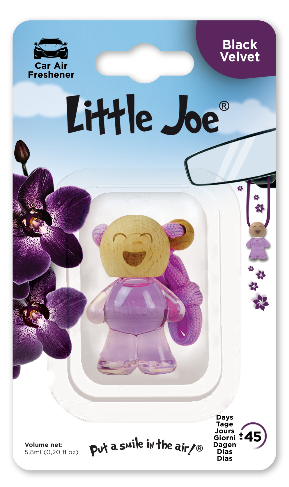 AROMATIK LITTLE JOE BOTTLE BLACK VELVET-BJ0606