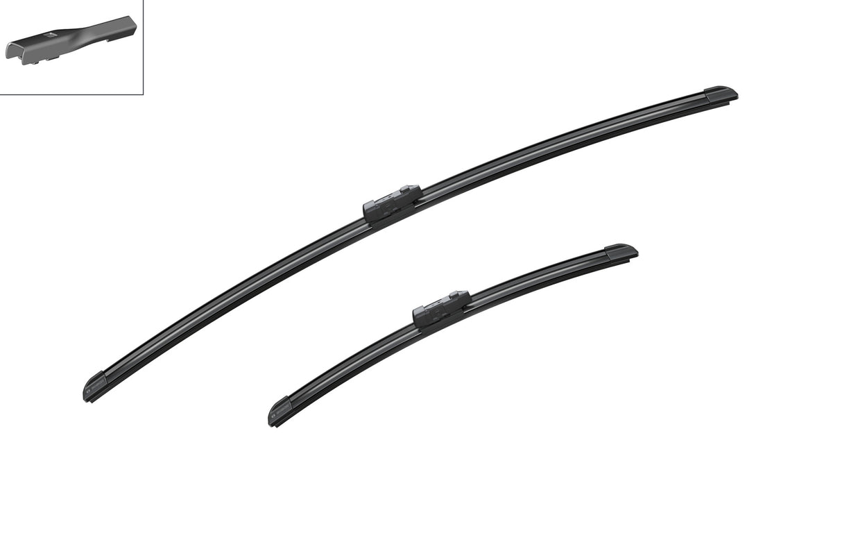 FSHIRESE XHAMI BOSCH AEROTWIN A-557-S (3 397 007 557) PEUGEOT 3008 SUV/ Van 40+70cm SET