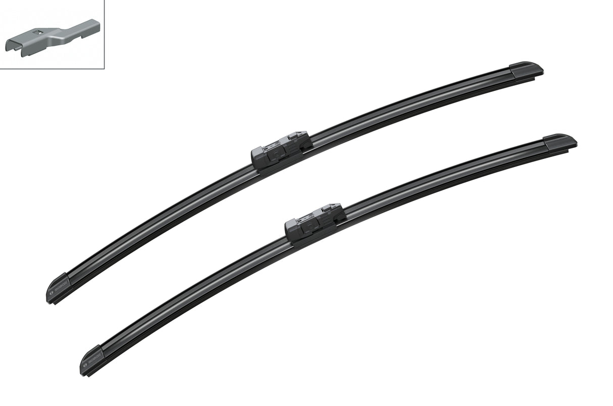 FSHIRESE XHAMI BOSCH AEROTWIN A-051-S (3 397 009 051) SKODA ROOMSTER (5J7) 53+53cm SET