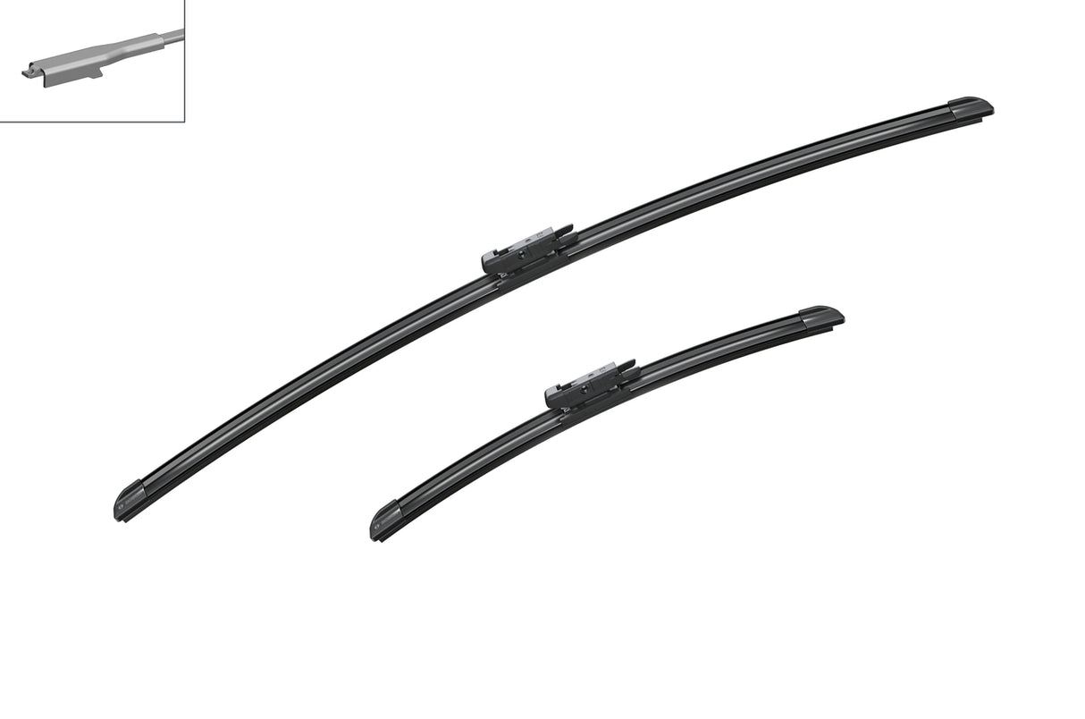 FSHIRESE XHAMI BOSCH AEROTWIN A-078-S (3 397 014 078) FORD TOURNEO COURIER B460 MPV 70+38cm SET