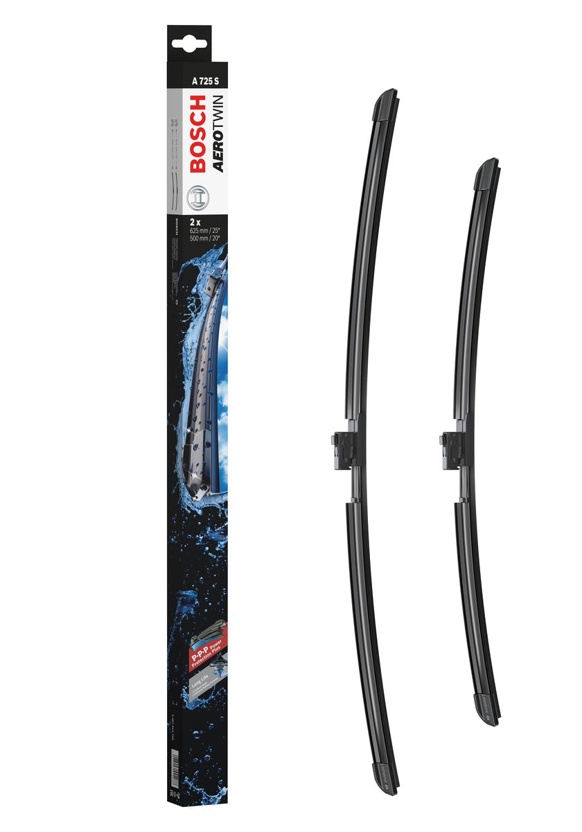 FSHIRESE XHAMI BOSCH AEROTWIN A-725-S (3 397 014 725) AUDI A7 Sportback (4KA) 50+62.5cm SET