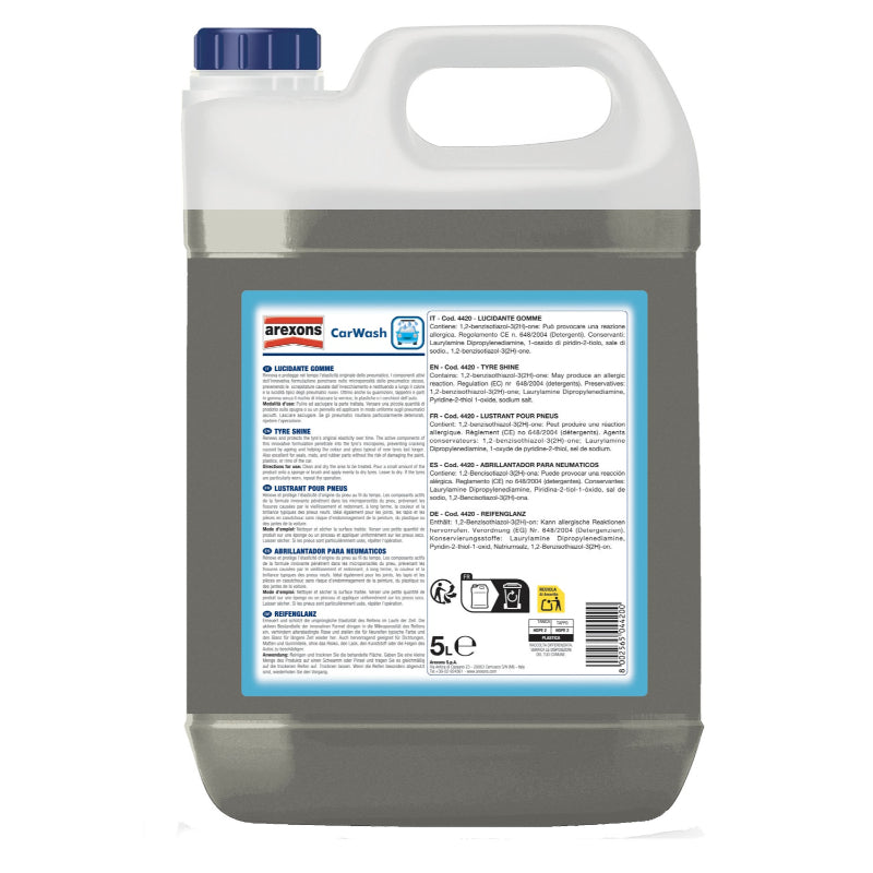 SOLUCION LUCIDUES GOMASH AREXONS LUCIDANTE GOMME 5 L-4420