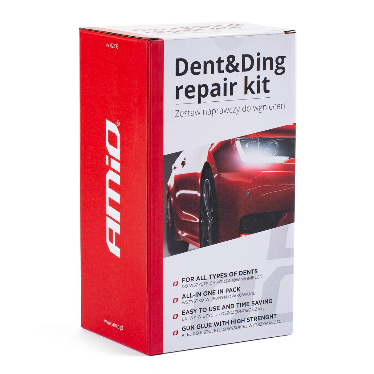 KIT PER RIPARIM LLAMARINE AM-02833 DENT & DING REPAIR 17-PJESE