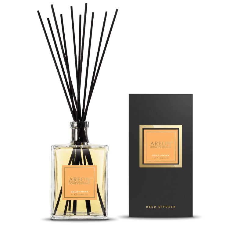 AROMATIK AREON HOME STICKS 1 L (BLACK LINE) GOLD AMBER