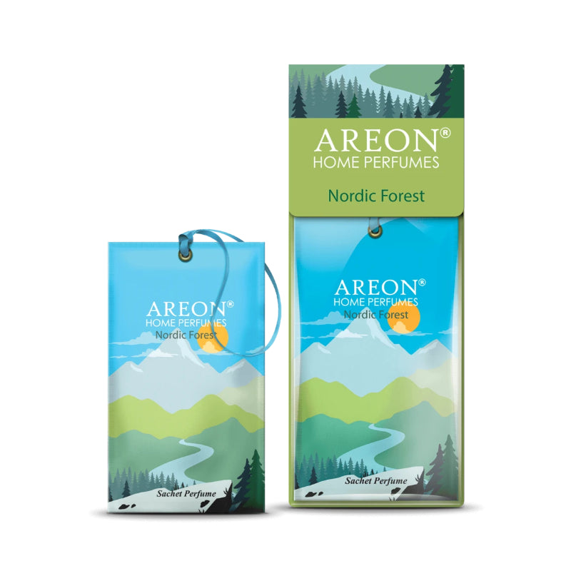 AROMATIK AREON SACHET PERFUME - NORDIC FOREST