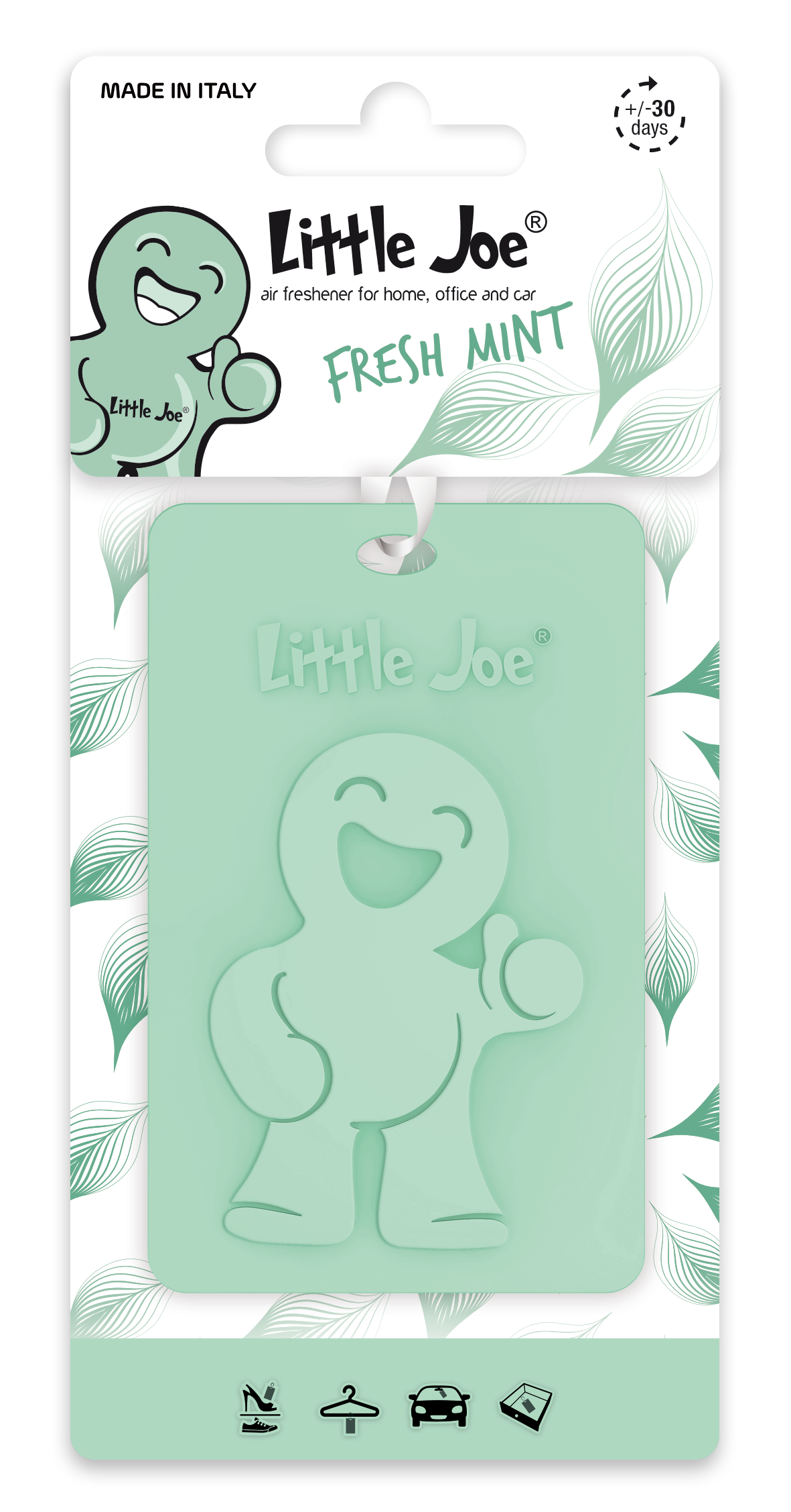 AROMATIK LITTLE JOE SCENTED CARD FRESH MINT-LJSP007/ SC2508