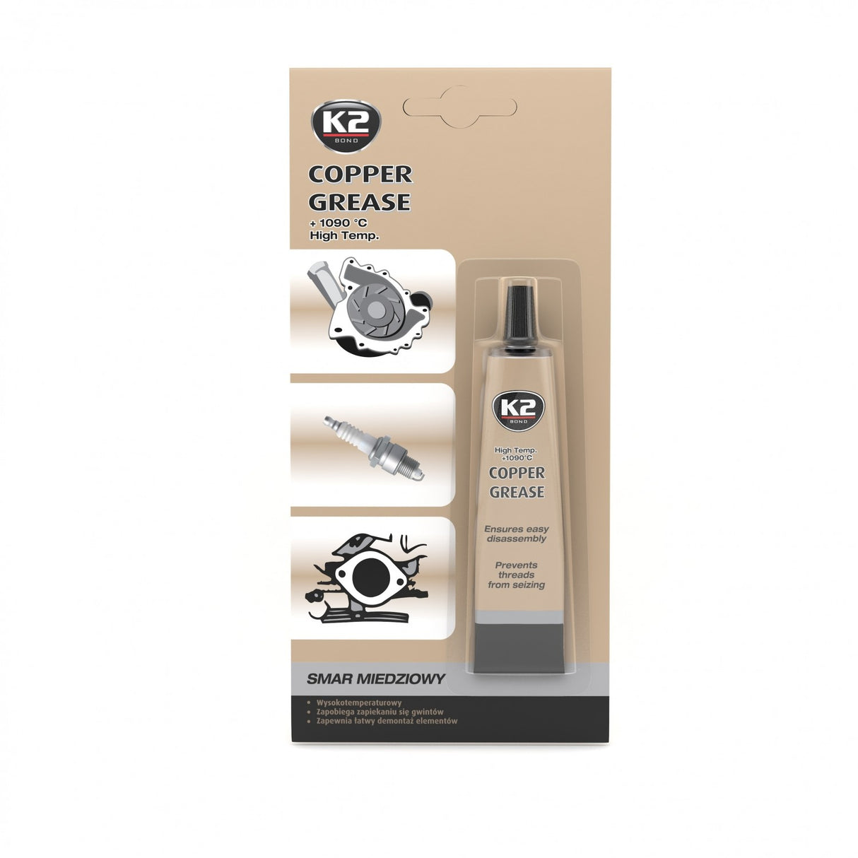 SOLUCION GRASO BAKRI K2 COPPER GREASE 20 g - B401