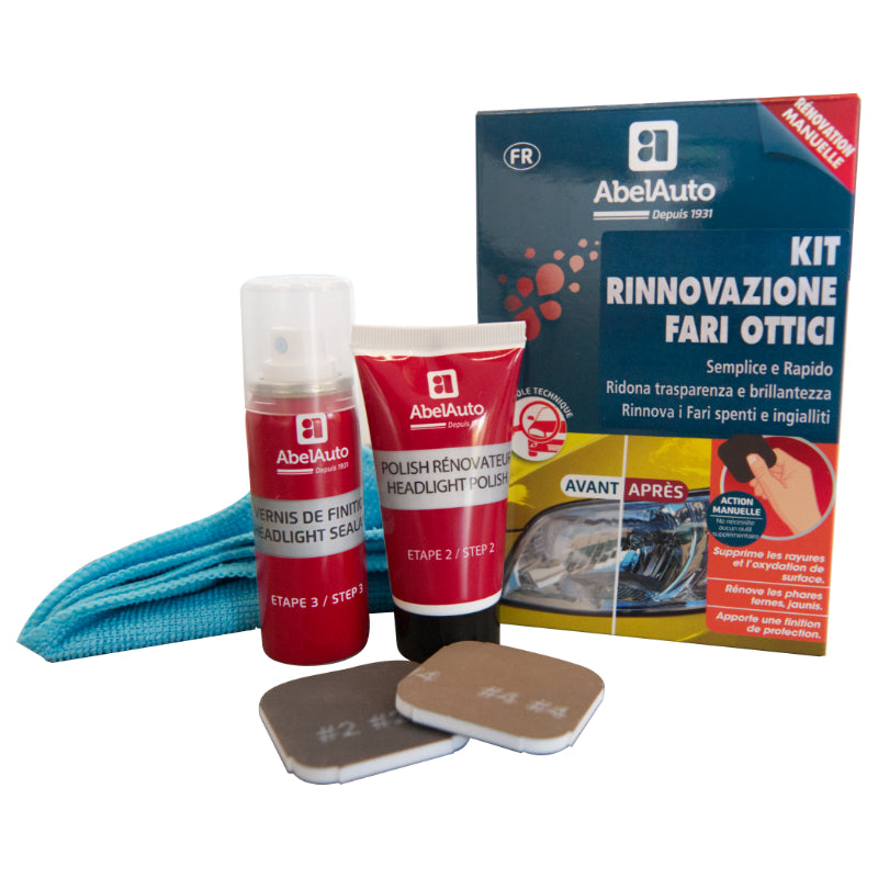PASTE FENERESH ABELAUTO KIT RINNOVA FARI OTTICI BT-AB058500