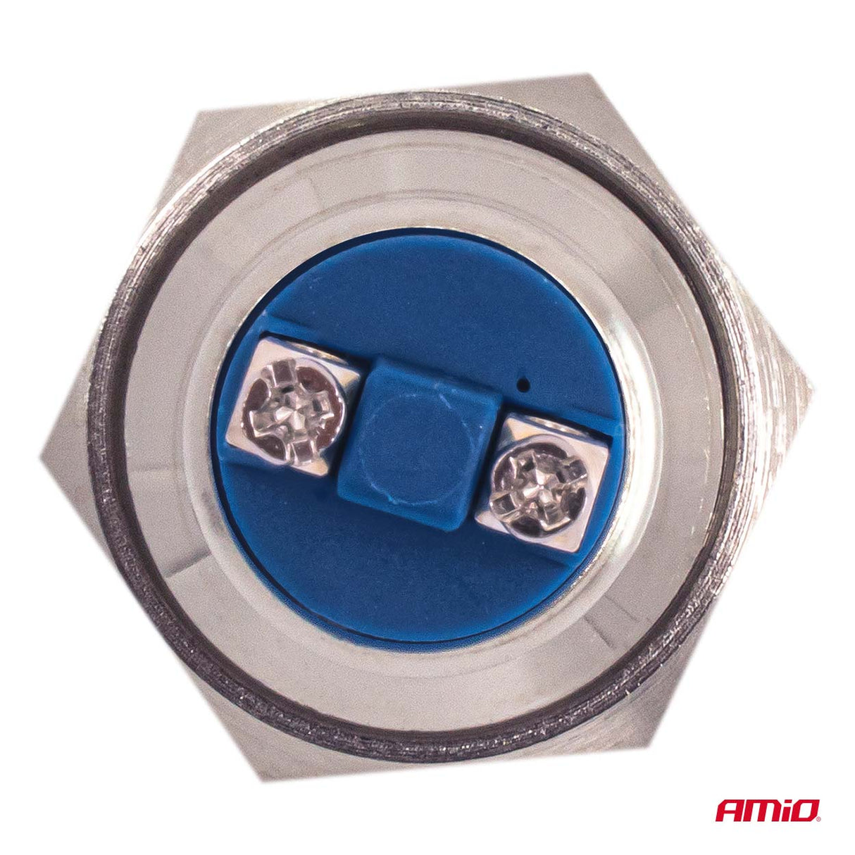 BUTON STARTER METALIK AM-04436 12V/230V 5A 19 mm