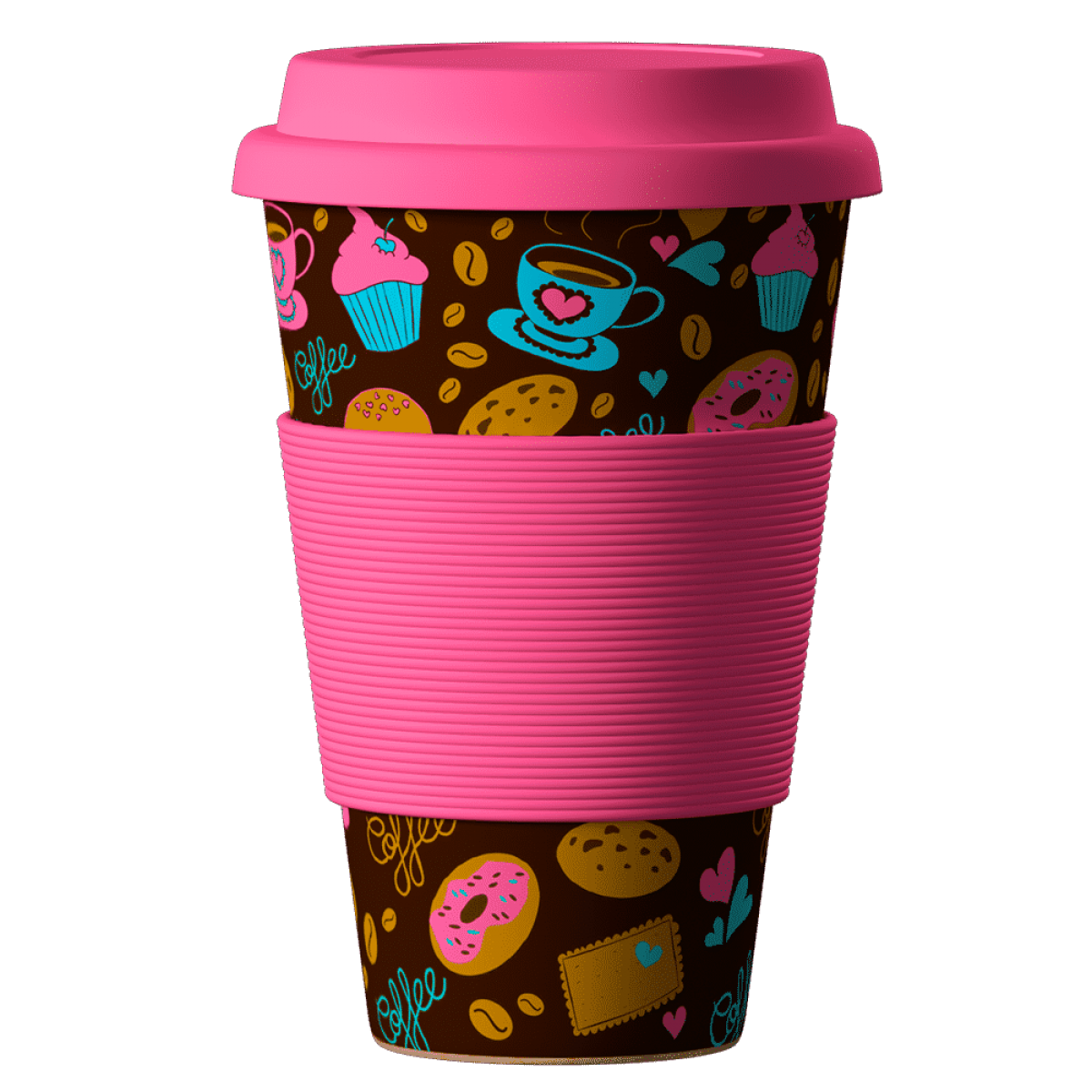 GOTE ECO BAMBOO CUP - DOUGHNUTS