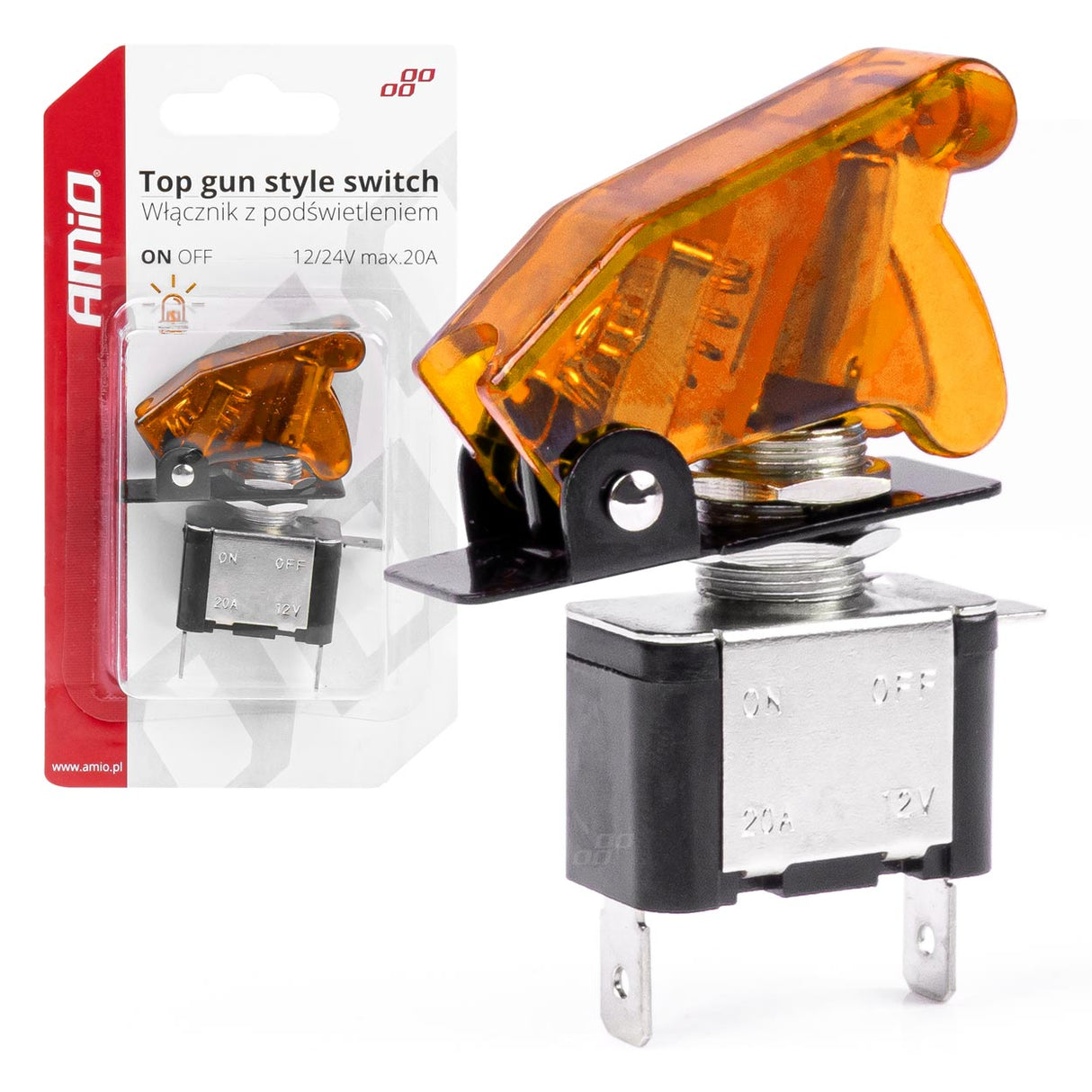CELES ELEKTRIK AM-03094 12V-24V 20A TOP GUN (Orange)