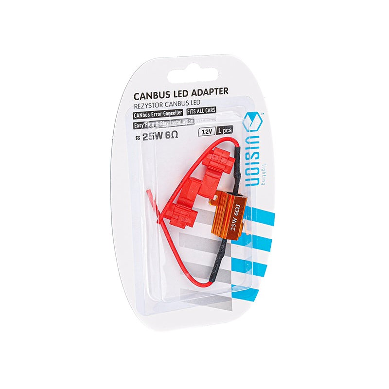 DEKODER CM-63353 CANBUS LED ADAPTOR (REZISTOR) PER H1-H3-H7 25W 6-Ohm 1 COPE