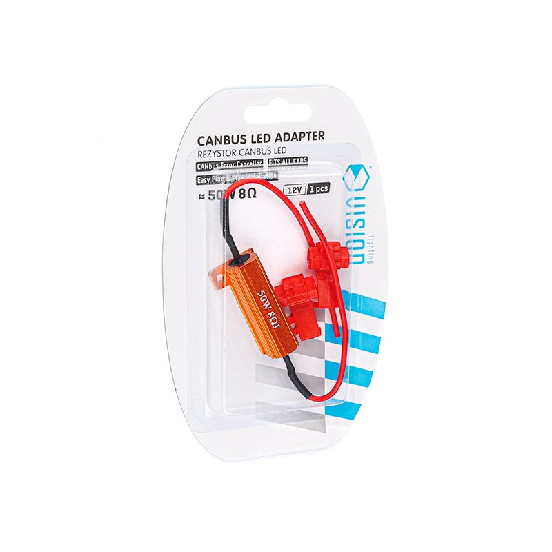 DEKODER CM-63356 CANBUS LED ADAPTOR (REZISTOR) PER H1-H3-H7 50W 8-Ohm 1 COPE