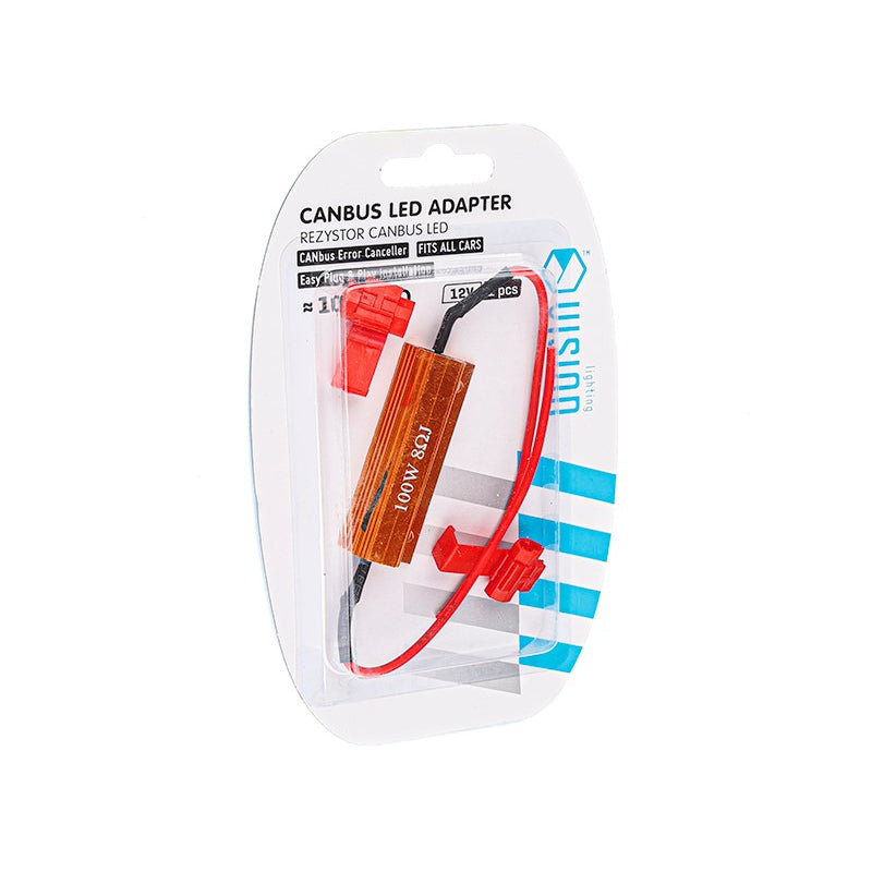 DEKODER CM-63361 CANBUS LED ADAPTOR (REZISTOR) PER H1-H3-H7 100W 8-Ohm 1 COPE