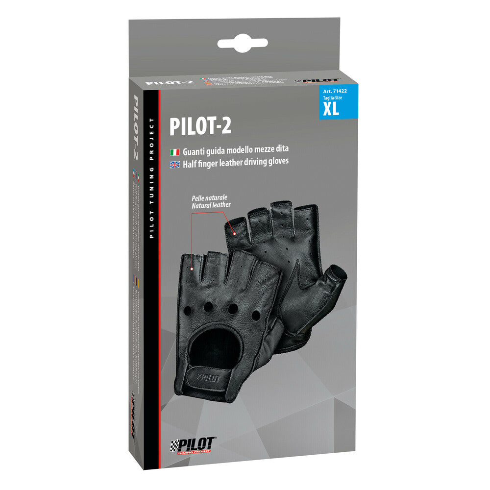 DOREZA LEKURE PER NGARJE LMP-71422 PILOT-2 HALF FINGER MASA: XL 2 COPE