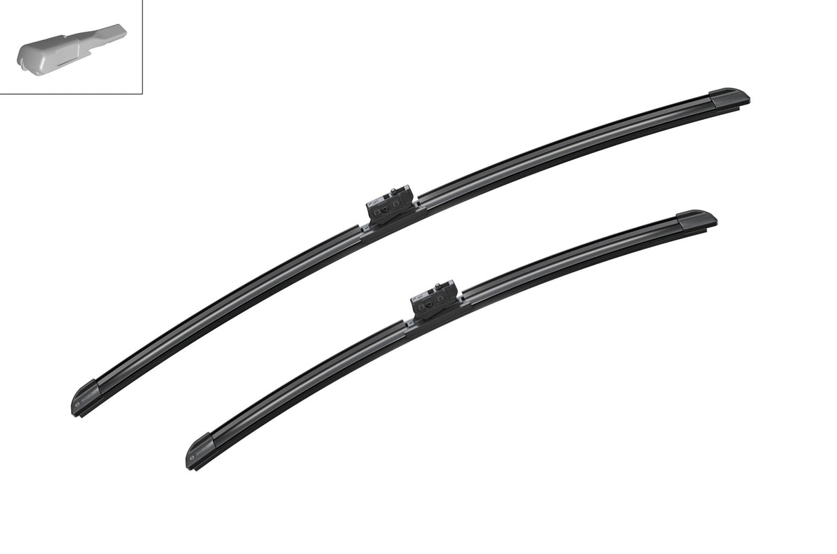 FSHIRESE XHAMI BOSCH AEROTWIN A-204-S (3 397 014 204) MERCEDES-BENZ CLA (C118) 60+47.5cm SET