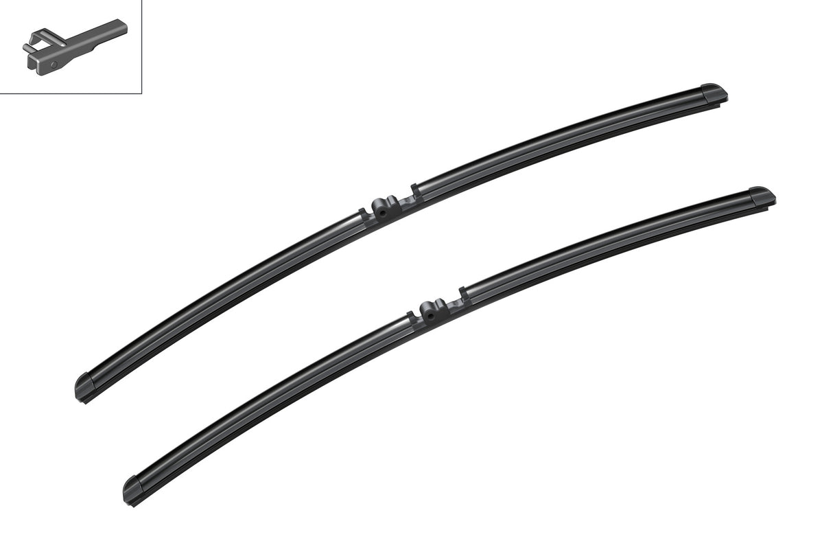 FSHIRESE XHAMI BOSCH AEROTWIN A-942-S (3 397 118 942) VW TOUAREG (7LA, 7L6, 7L7) 65+65cm SET