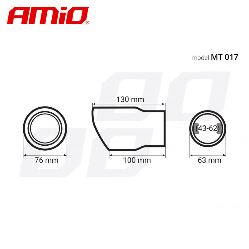 FUND MARMITE AMiO AM-02197 INOX (MT-017BLC)