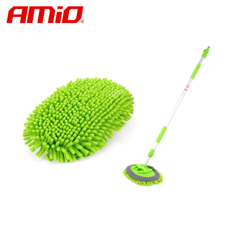 FURCE PER ZORRE AM-02398 CHENILLE WASH BRUSH (TELESKOPIKE) 120-200 cm