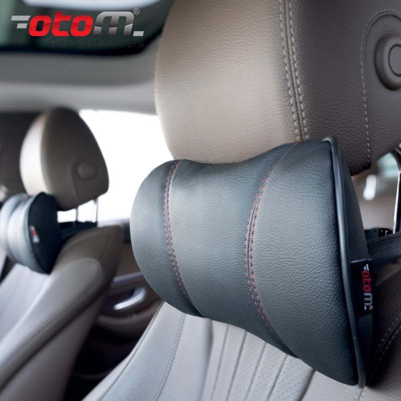 JASTEK PER KOKE SEDILJE OTOM NPW-101 CAR NECK PILLOW (BLACK+SMOKED) 1 COPE