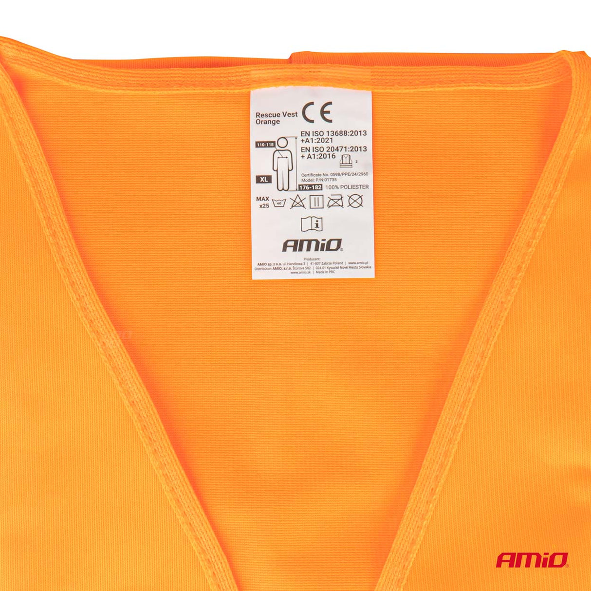 JELEK FOSFORESHENT PORTOKALLI AMiO AM-01735 (SV-02)