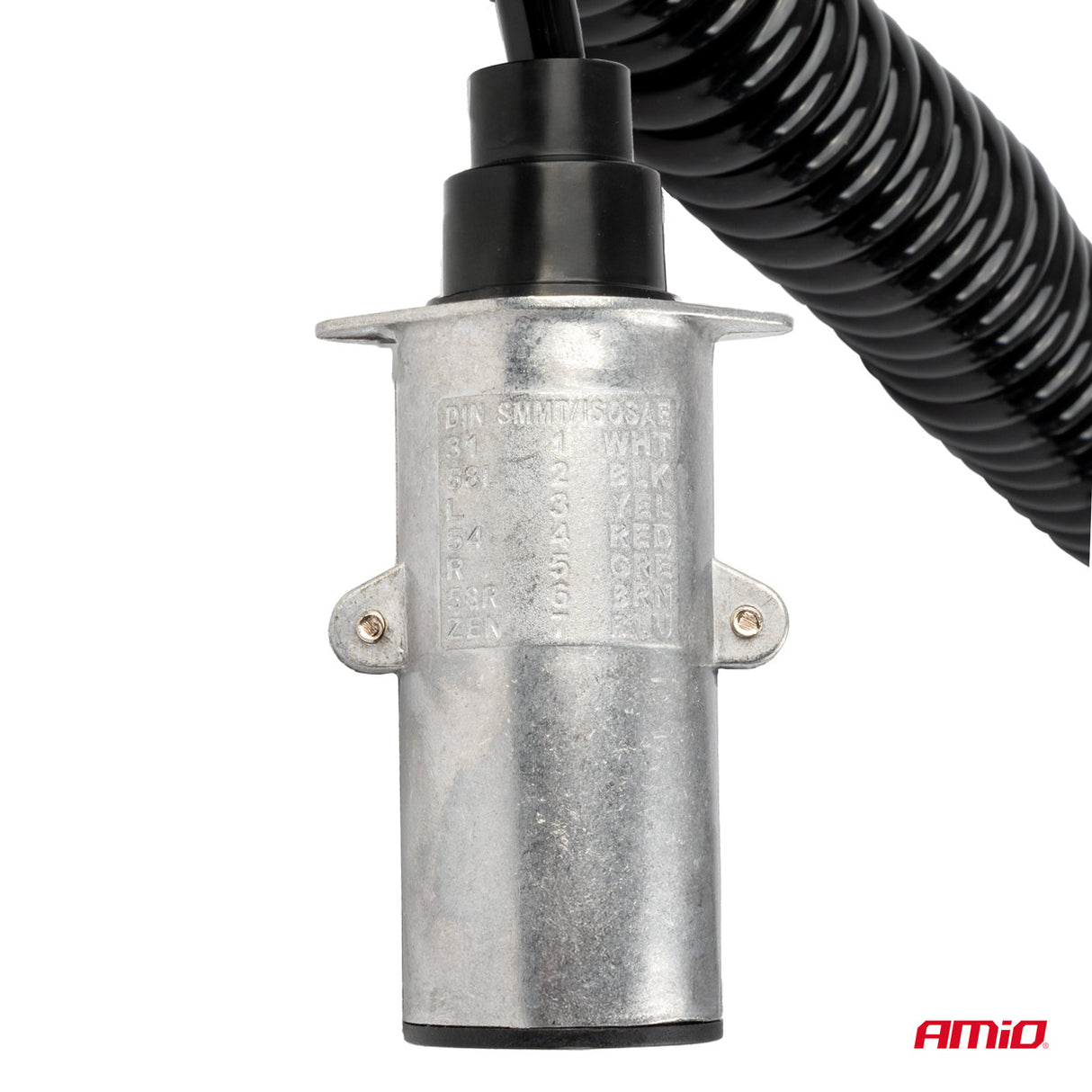 KABELL SPIRAL PER RIMORKIO AM-04379 24V 2x7-PIN-Plugs N-TYPE 5 m