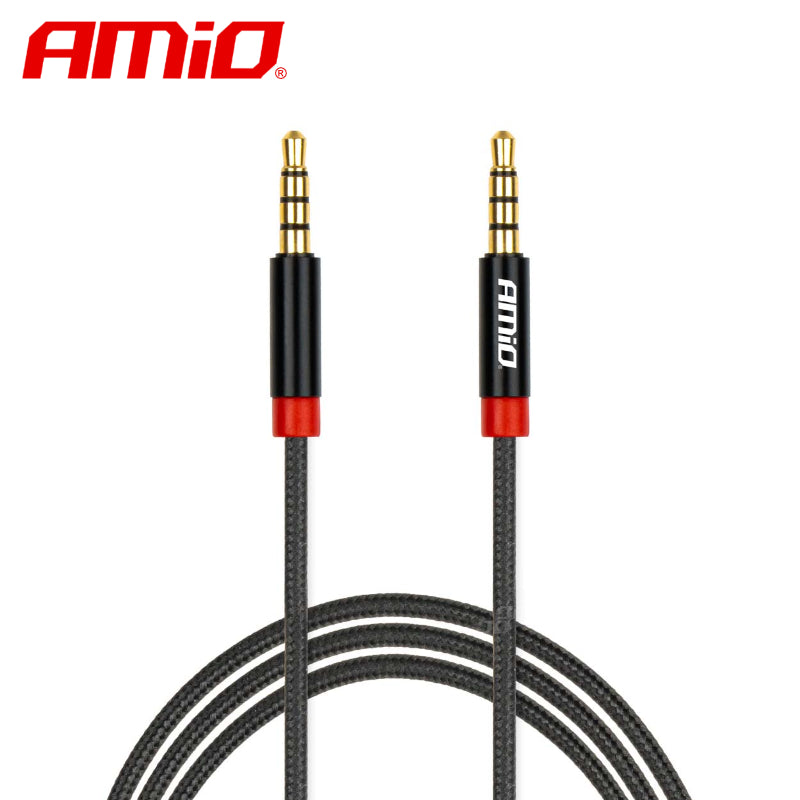 KABELL AUX AM-03269 MINI JACK-JACK AUDIO CABLE 3.5mm 100 cm