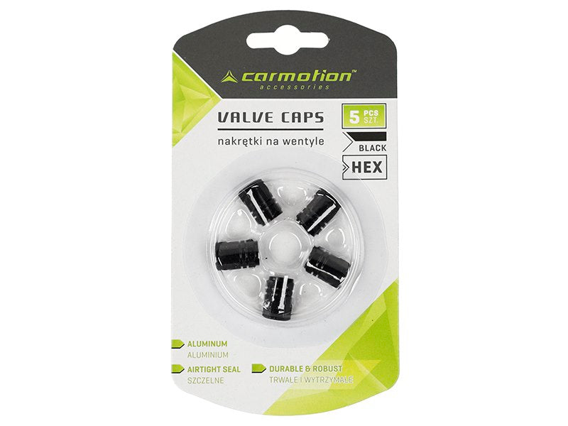 KAPUCA VENTILI CM-63476-BK ALUMINIUM HEX BLACK 5 COPE