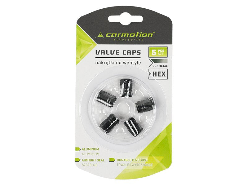 KAPUCA VENTILI CM-63476-GM ALUMINIUM HEX GUNMETAL 5 COPE