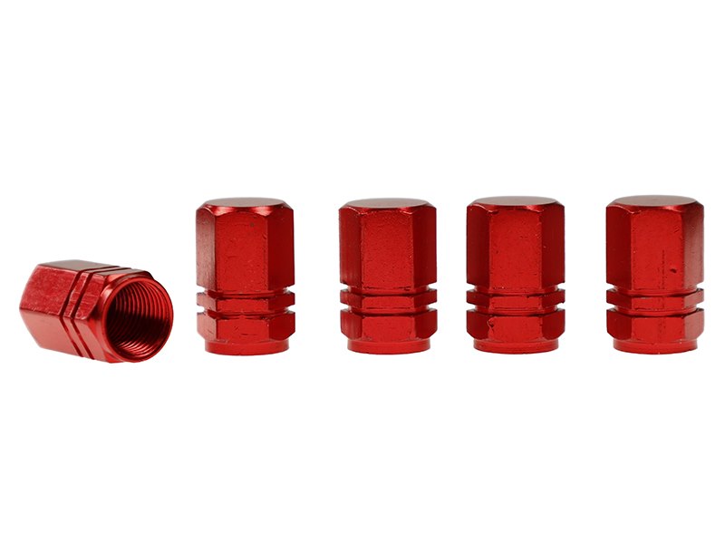 KAPUCA VENTILI CM-63476-RD ALUMINIUM HEX RED 5 COPE