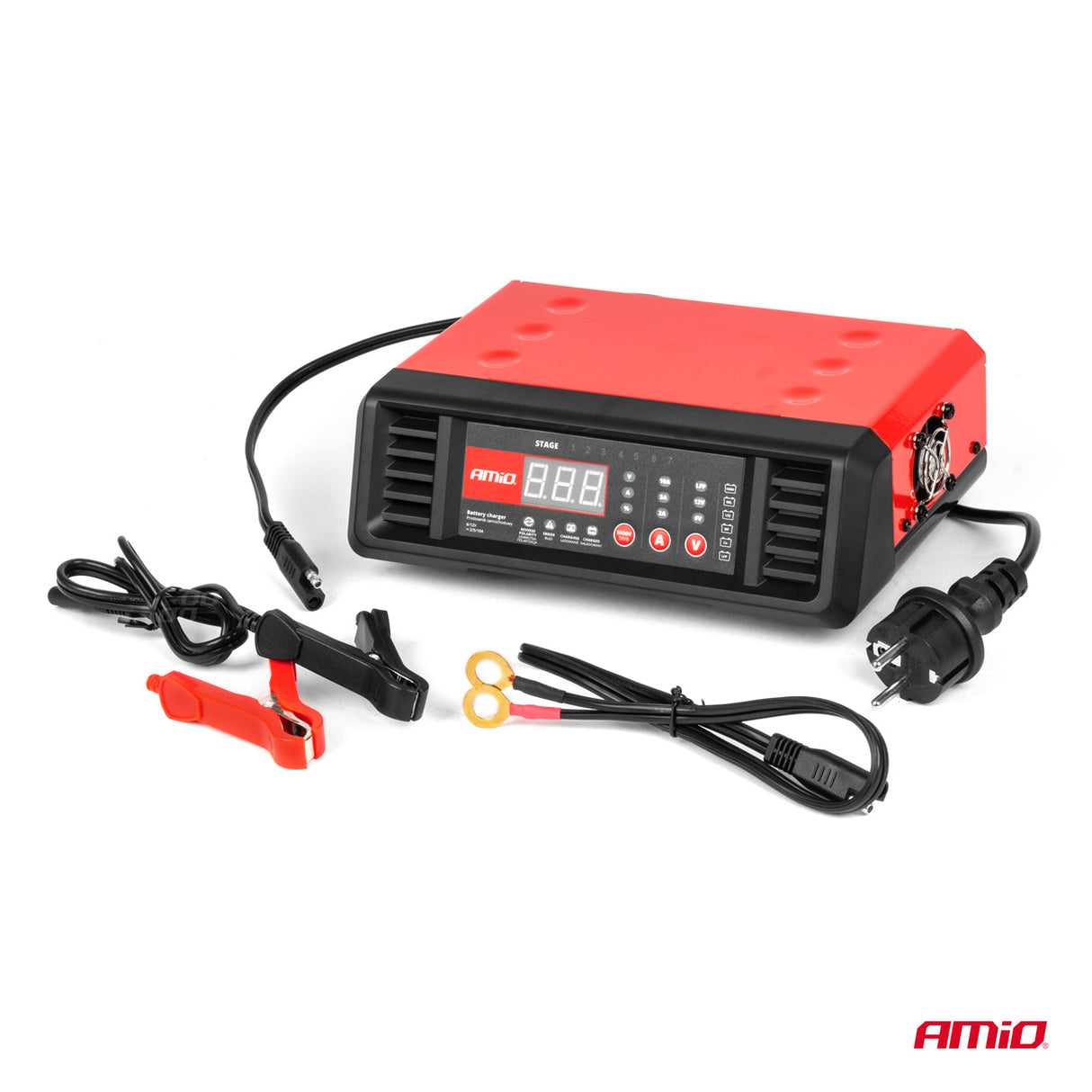 KARIKUES BATERIE AMIO AM-04056 10A 6/12V (AGM/ GEL/ LIQ/ MF/ Ca/ LFP-batteries supported)