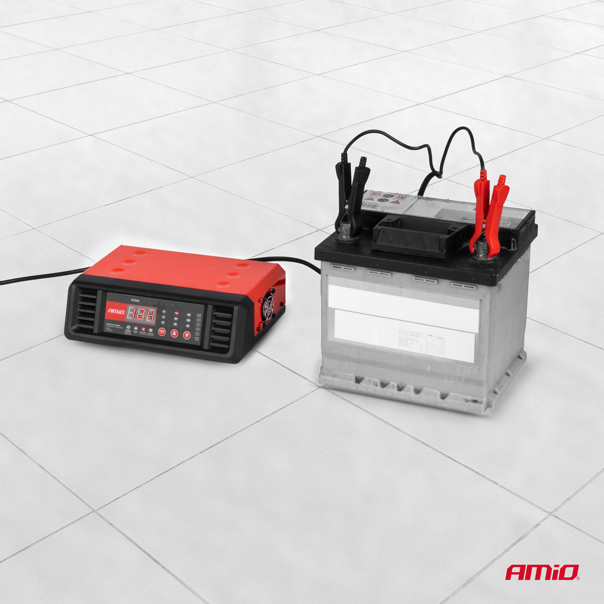 KARIKUES BATERIE AMIO AM-04056 10A 6/12V (AGM/ GEL/ LIQ/ MF/ Ca/ LFP-batteries supported)