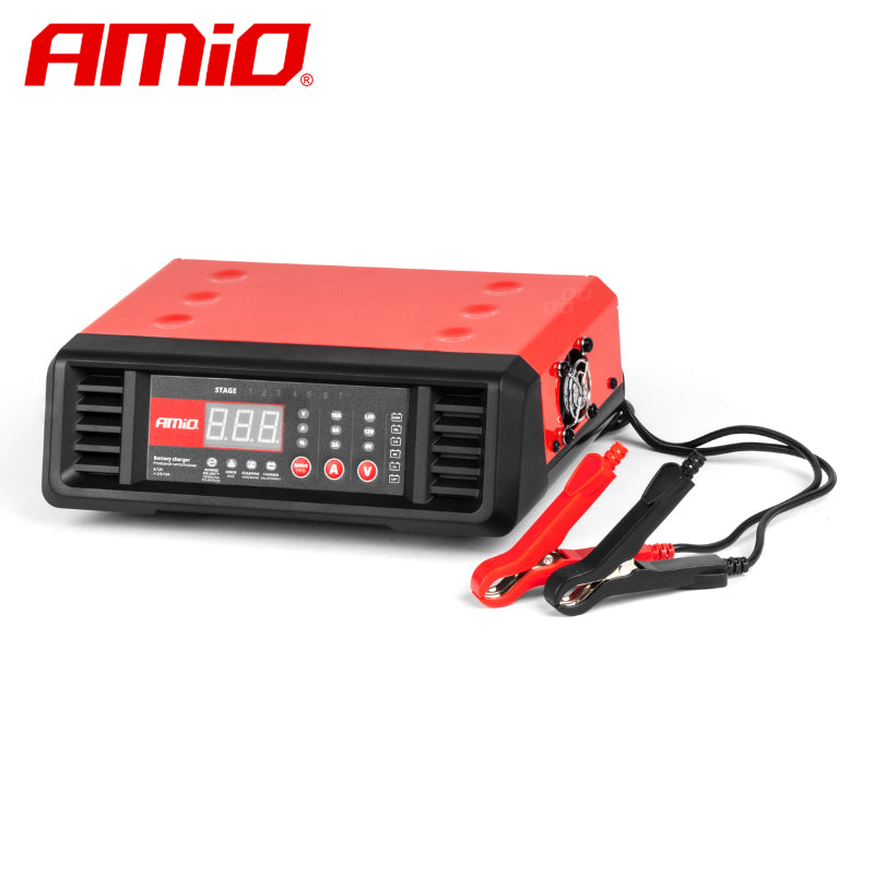 KARIKUES BATERIE AMIO AM-04056 10A 6/12V (AGM/ GEL/ LIQ/ MF/ Ca/ LFP-batteries supported)