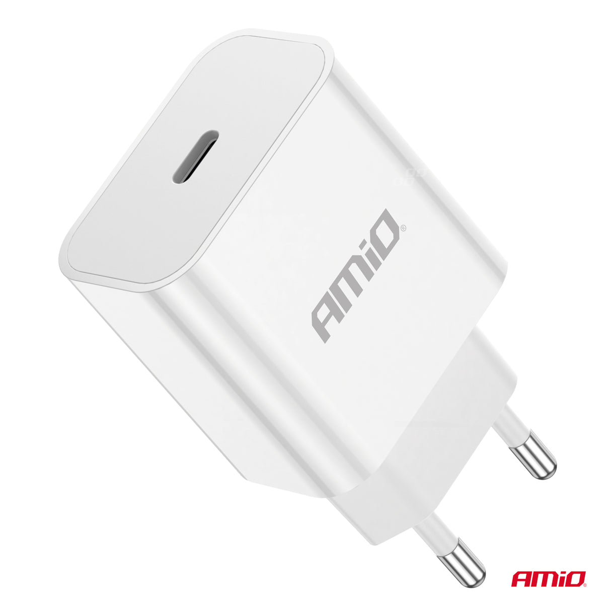 KARIKUES CELULARI AM-03891 1xUSB-C 20W DC100-240V QUICK CHARGE (CE RoHS)