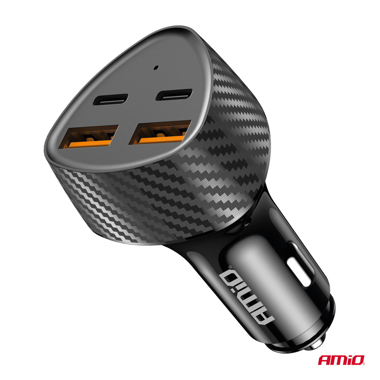 KARIKUES CELULARI AM-04284 2xUSB-A+2xUSB-C 50W DC12-24 V QUICK CHARGE (CE RoHS)