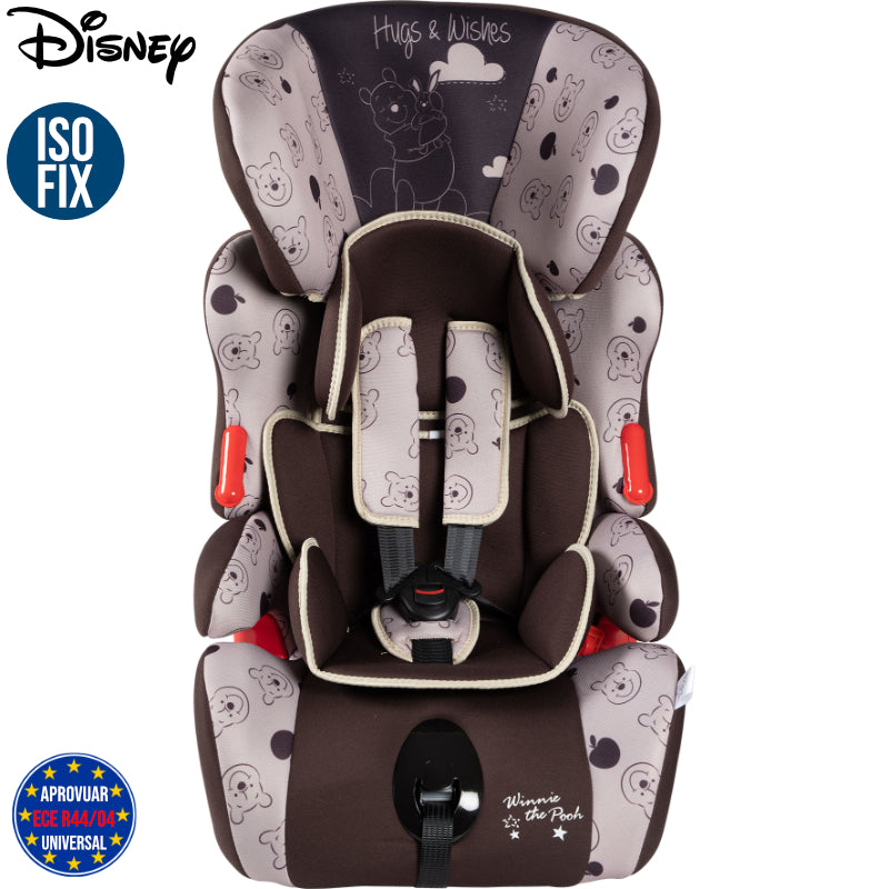 KARRIGE FEMIJESH PER MAKINE CL-10593 WINNIE THE POOH 9-36KG ISOFIX (ECE R44/04)