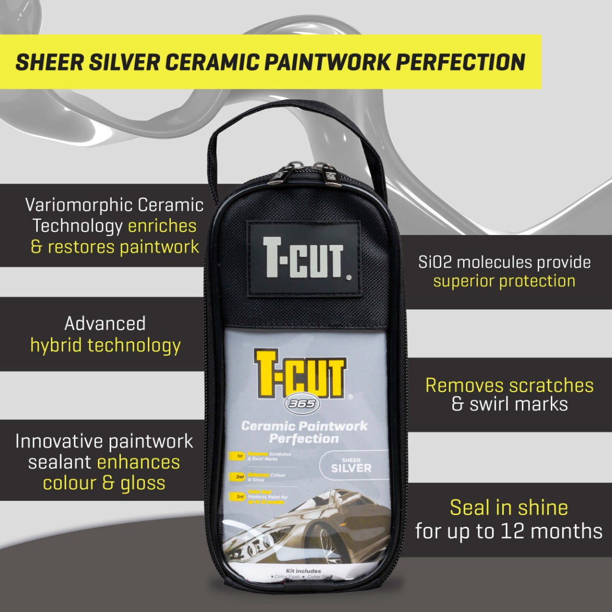 KIT LUCIDIMI DHE RIGJENERIMI BOJE T-CUT 365 SILVER 2 COPE-SVR365