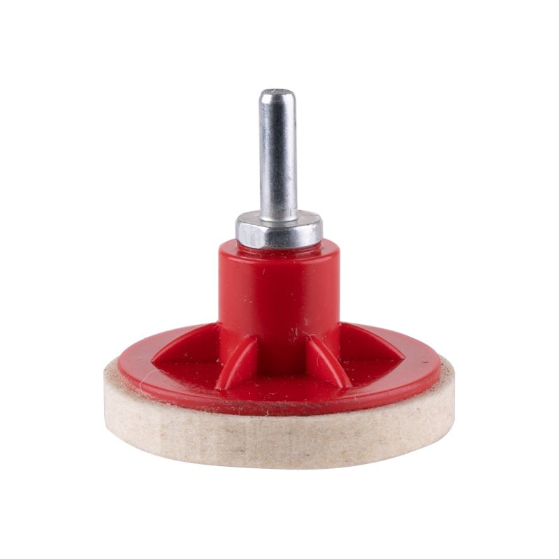 KIT LUCIDIMI PER FENERE DHE XHAMA MAKINE CM-86684 (Cerium Oxide 100g/ Tampon 75x5mm/ Adaptor M14)