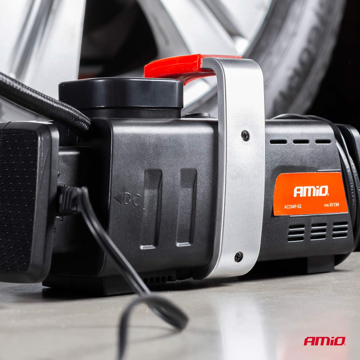 KOMPRESOR AJRI AMiO AM-01134 DC12V AC230V 150PSI 10bar (ACOMP-02)