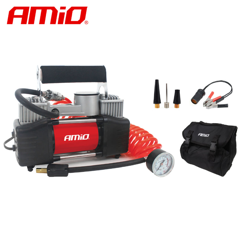 KOMPRESOR AJRI AMiO AM-01136 12V 150PSI 10bar 2-CILINDRA (ACOMP-04) HQ