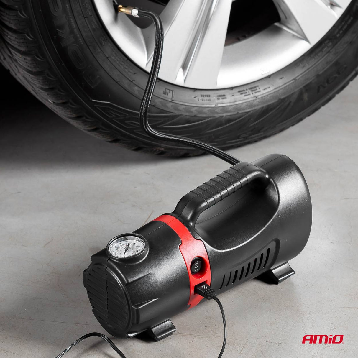 KOMPRESOR AJRI AMiO AM-02383 DC12V AC230V 150PSI 10bar (ACOMP-09)