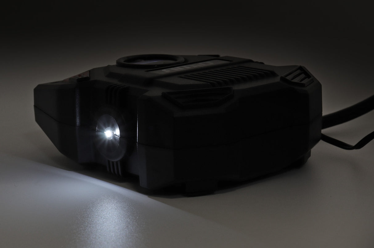 KOMPRESOR AJRI AMiO AM-02642 12V 150PSI 10bar (ACOMP-17) Ekran Dixhital + LED