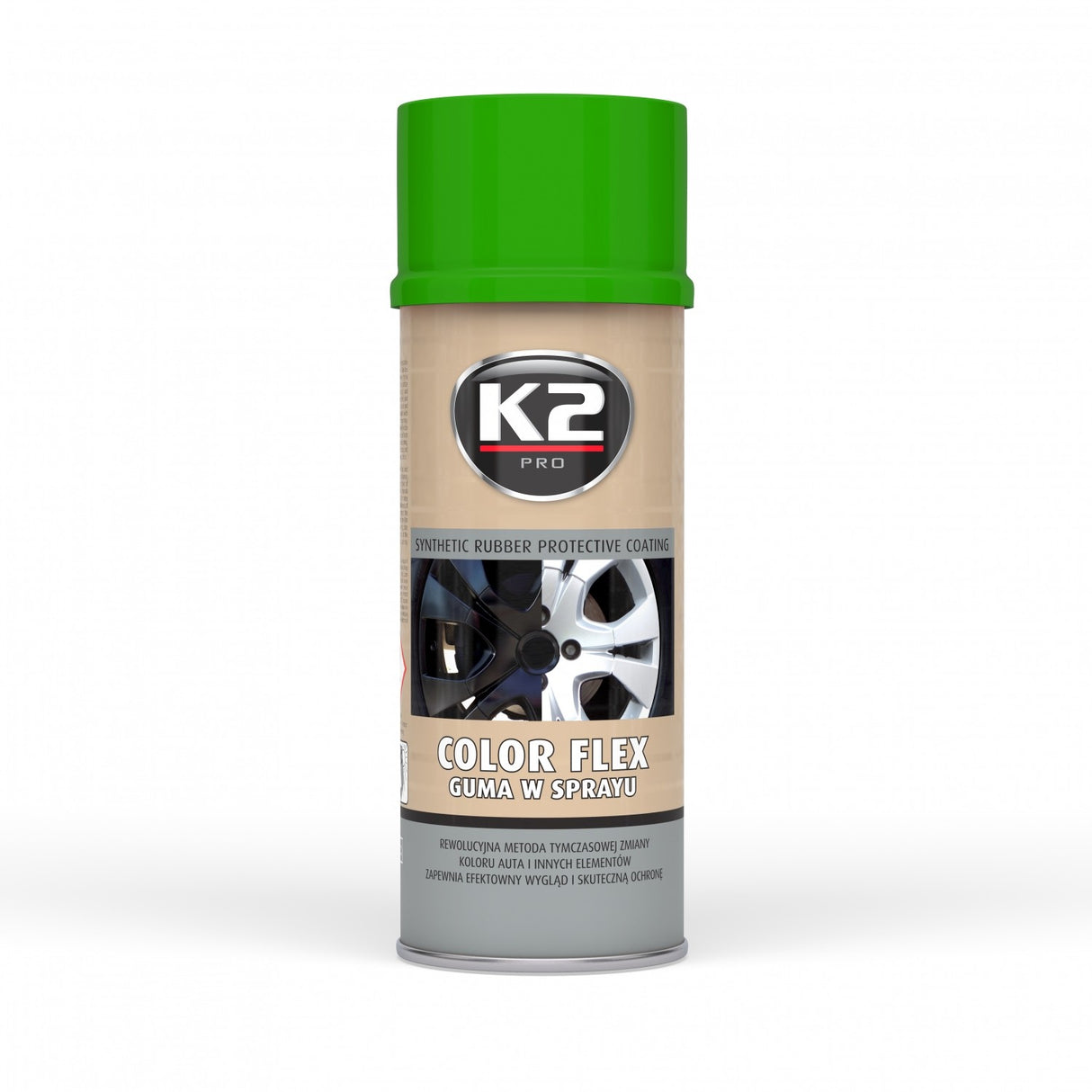 BOJE SPRAY PER DISQE K2 COLOR FLEX (JESHILE E HAPUR) 400 mL - L343JZ