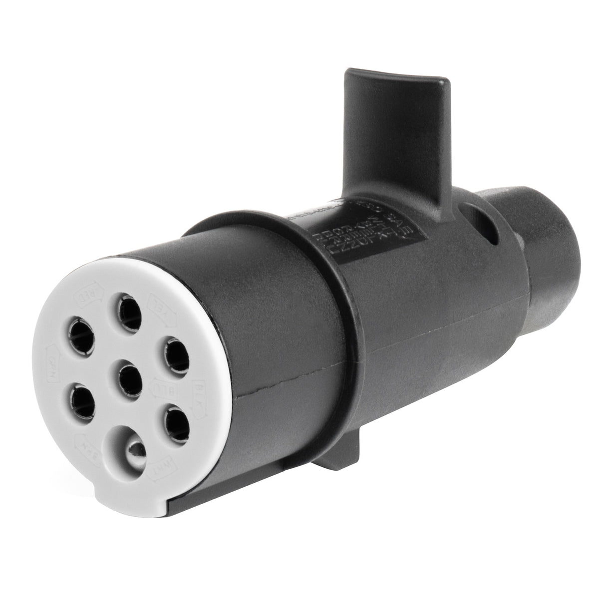LIDHES PER RIMORKIO AM-03224 TRAILER PLUG 7-PIN S-TYPE 24V