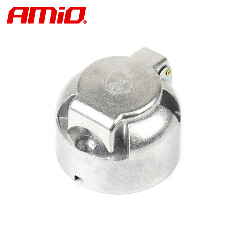 LIDHES PER RIMORKIO AM-01257 TRAILER SOCKET 7-PIN ALU