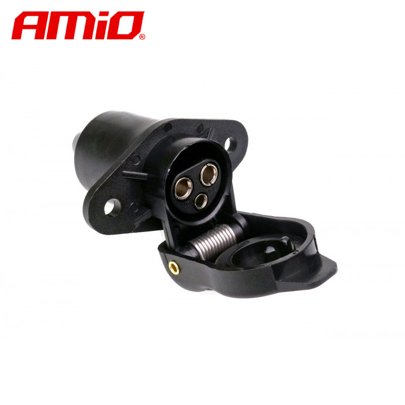 LIDHES PER RIMORKIO AM-02388 TRAILER SOCKET 3-PIN